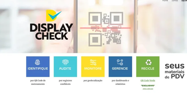 DyCheck — rastreamento de materiais de PDV